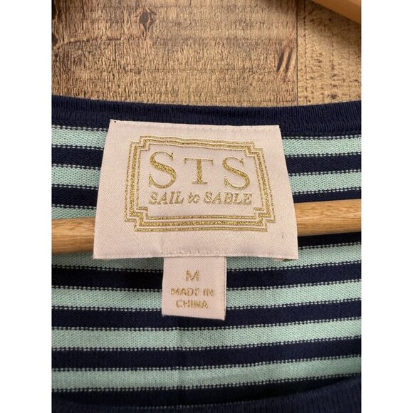 Sail To Sable Stripe Dress Medium - Picture 5 of 9